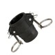 Camlock female coupling, type D, polypropylene