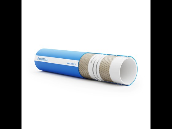 Our robust Mastermilk milk hose combines flexibility and durability, ideal for efficient milk transport in the food industry. Order it here!