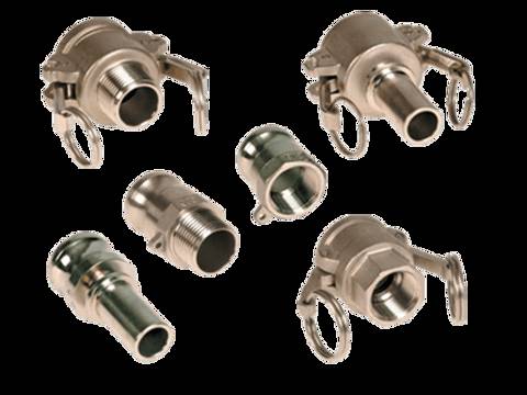 Large assortment of Camlock couplings in the highest quality. We make couplings to the needs of the process industry. See the entire selection here.