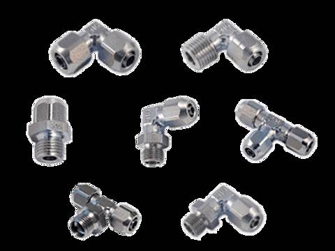 High quality stainless steel push-on fittings made for the process industry. Wide range of different shapes that have a long life.