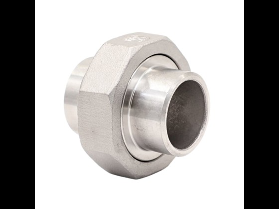 Choose a corrosion-resistant AISI 316 union with conical seal and weld end, perfect for food industry applications. Order today!
