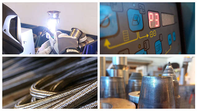 Collage of machines and equipment