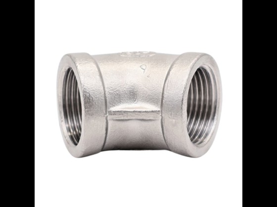 45° elbow in stainless steel AISI 316 designed for durability and hygienic use in the food industry. Pressure rating of 10 bar. Order here!