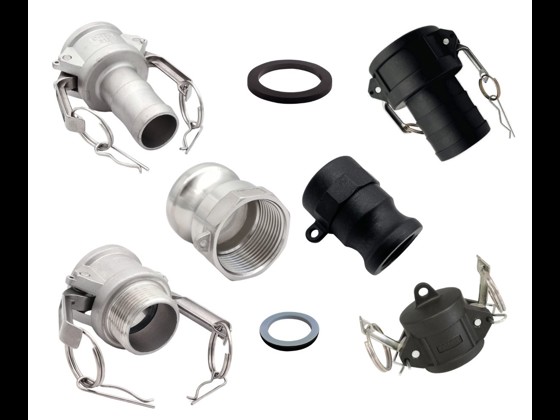 Our camlock couplings provide a secure and tight connection between hoses. Perfect for industrial applications. Shop here!