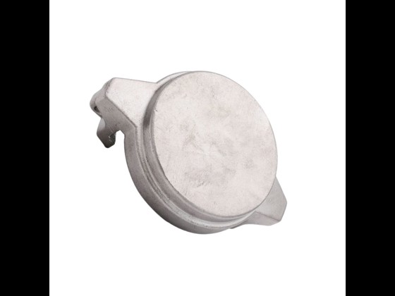 Type MB dust cap female part. Compatible with TW coupling, type VK. Made of stainless steel AISI 316 and used as coupling for tankers. Order dust caps here.